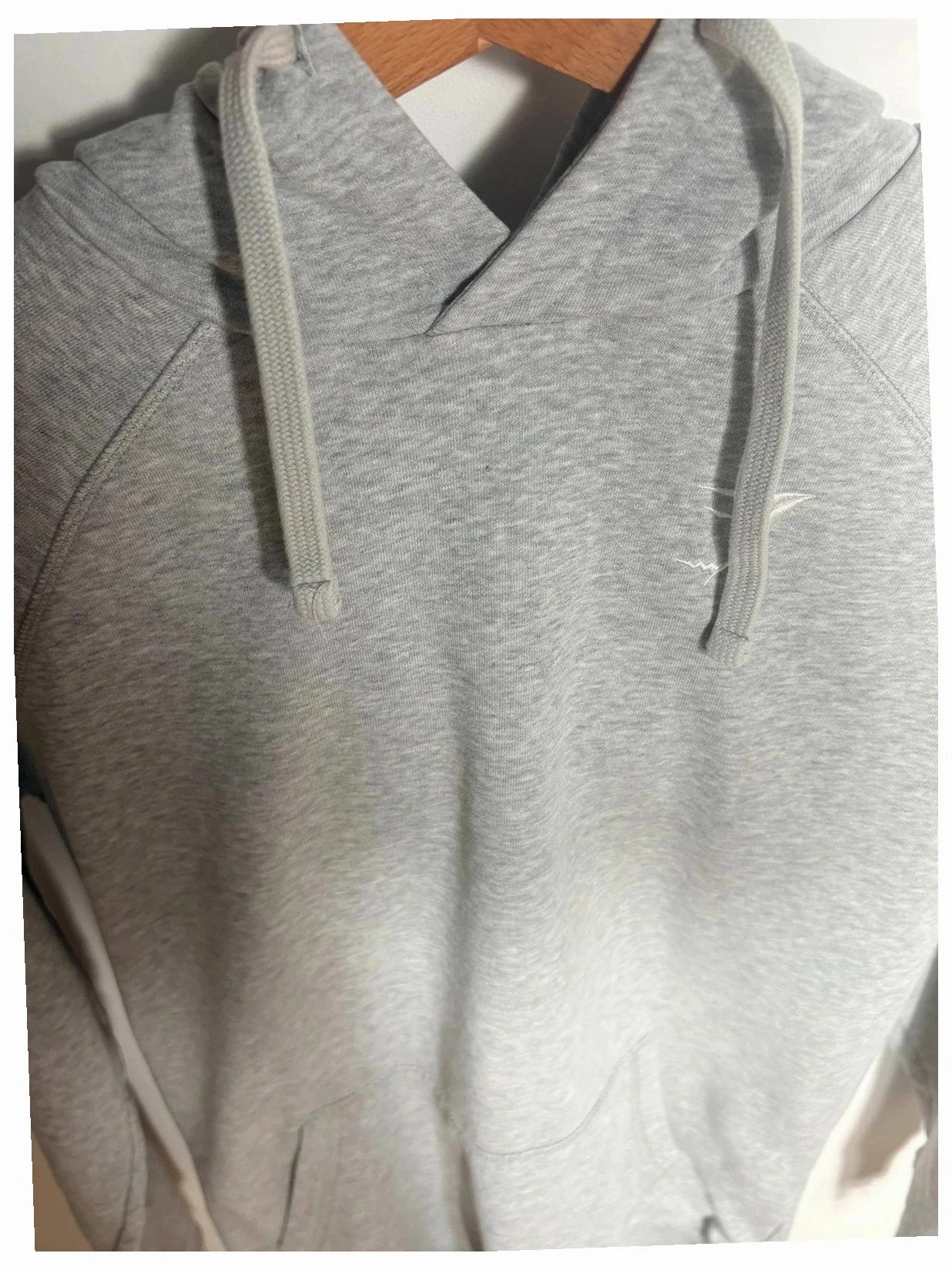 Sweat à capuche Gymshark gris chiné taille S – photo 2